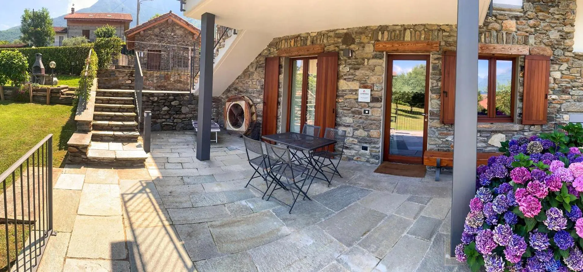 La Roggia - Lake Como Heritage Home In Molino Maufet Watermill - Patio On The Garden Колико 0*,