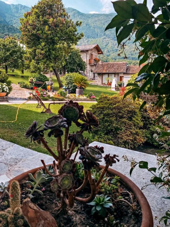 度假居 La Roggia - Lake Como Heritage Home In Molino Maufet Watermill - Patio On The Garden 科利科 意大利