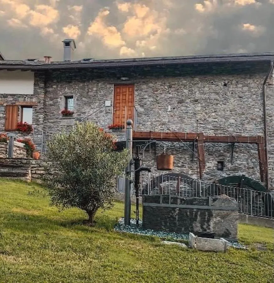 La Roggia - Lake Como Heritage Home In Molino Maufet Watermill - Patio On The Garden 科利科 度假居